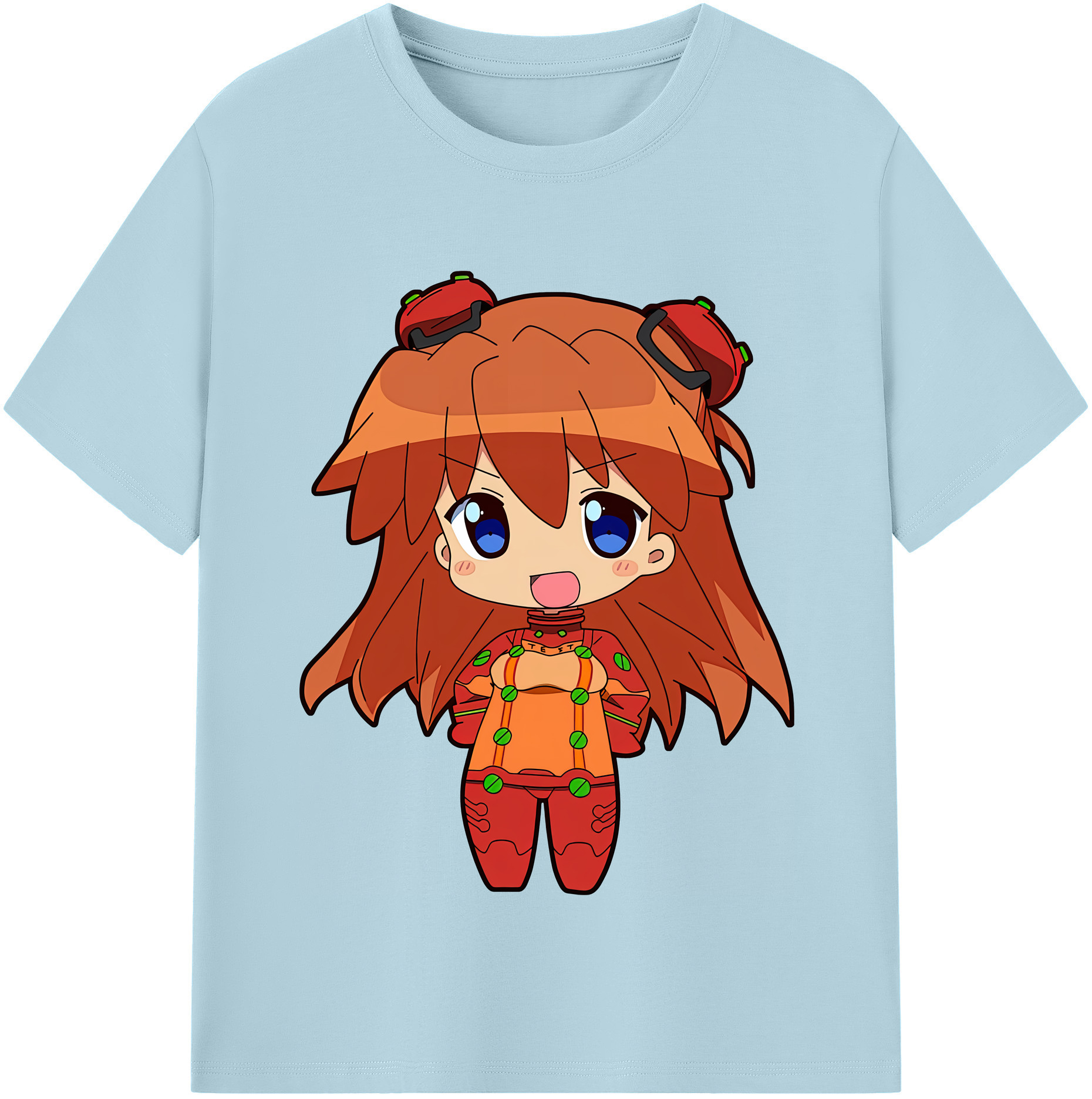 （画像用） EVA 新世紀エヴァンゲリオン 綿100％半袖Tシャツ（フロントプリント）